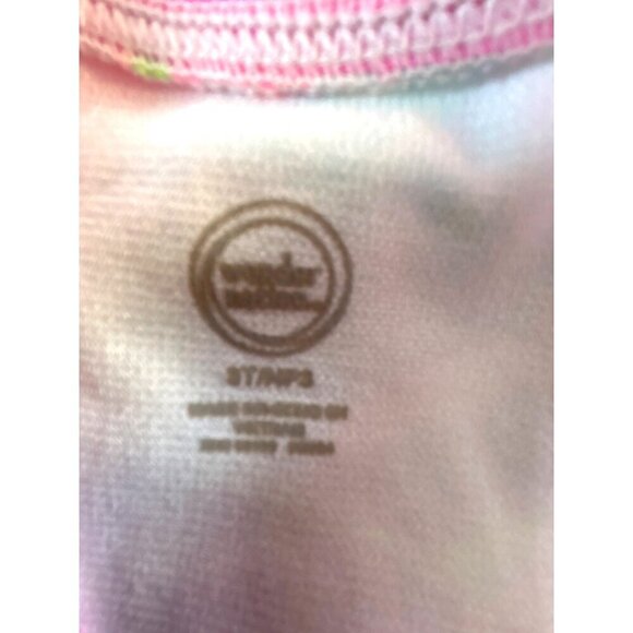 Wonder Nation Toddler Girls Bathing Suit Multicolored Hawaii Print Long Sleeve Z - Picture 3 of 7